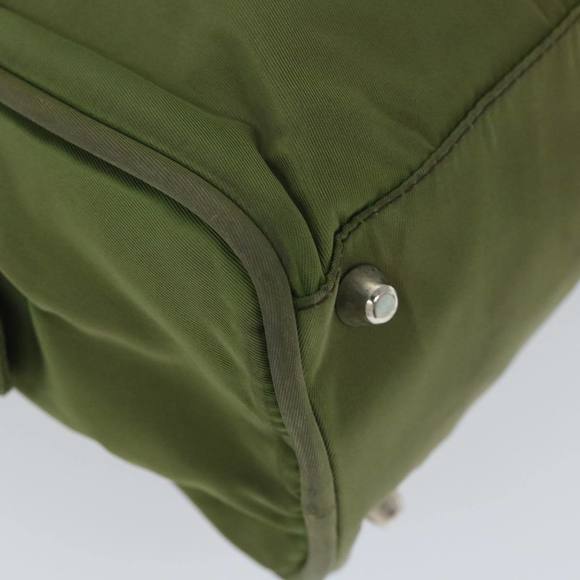 PRADA Hand Bag Nylon Khaki Auth 57260 - Picture 16 of 16